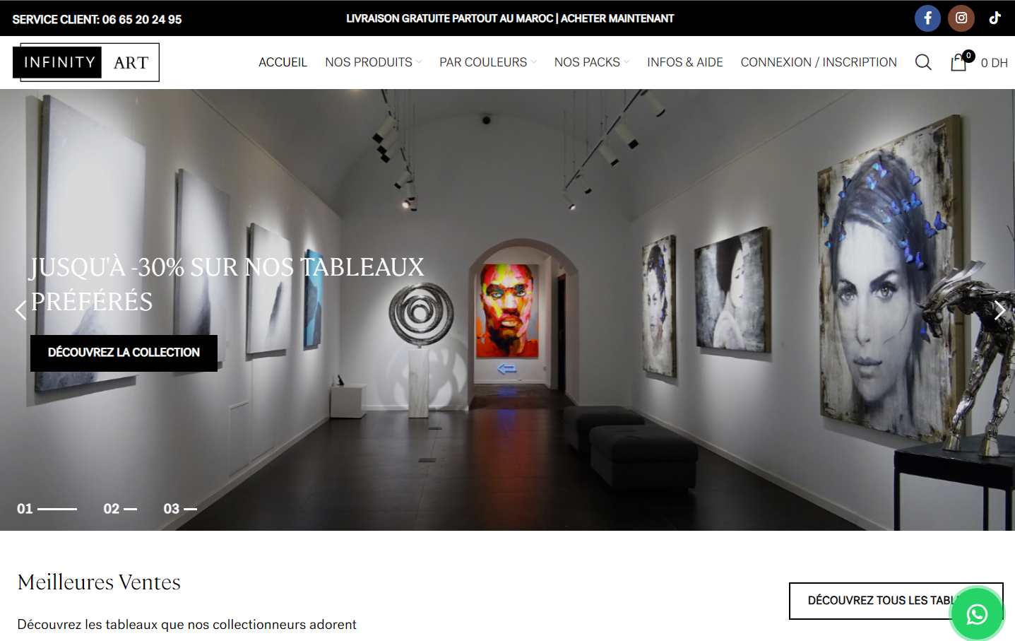 La boite portfolio infinity art